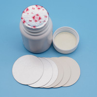 Capuchon de bouteille à induction, 1 pièce, doublure universelle en aluminium pour le scellage des pots en verre PVC acrylique