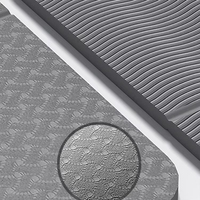 Tapis de yoga en naturel de 4,5 mm, et la transpiration, pour l’entraînement en studio et les performances professionnelles