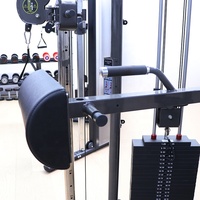 Appareil de musculation professionnel tout-en-un avec poulie double réglable et système de croisement de câbles