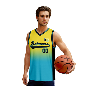 <span class=keywords><strong>Camiseta</strong></span> <span class=keywords><strong>de</strong></span> <span class=keywords><strong>Baloncesto</strong></span> <span class=keywords><strong>de</strong></span> Secado Rápido, Talla Grande, con Estampado por Transferencia <span class=keywords><strong>de</strong></span> Calor, Transpirable, con Color Degradado Personalizado, 100% Poliéster - Product Image 4