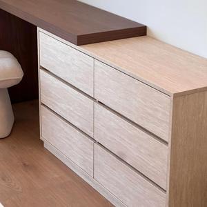 <span class=keywords><strong>Commode</strong></span> de luxe en pierre naturelle à <span class=keywords><strong>6</strong></span> <span class=keywords><strong>tiroirs</strong></span>, meuble de rangement en travertin pour chambre à coucher et salon - Product Image 2