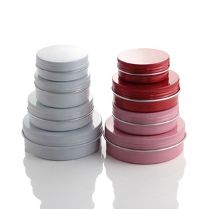 Mỹ Phẩm Kem Bao Bì Container 2Oz <span class=keywords><strong>60Ml</strong></span> 60G Nhôm Jar Rỗng Nhỏ Vòng Kim Loại Hộp Thiếc (NAL04-60) - Product Image 3