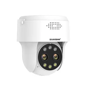 Caméra dôme de surveillance Wifi 8MP 5MP 4MP 2MP Détection humanoïde extérieure Vision nocturne couleur Zoom numérique 10X Caméra de sécurité PTZ
