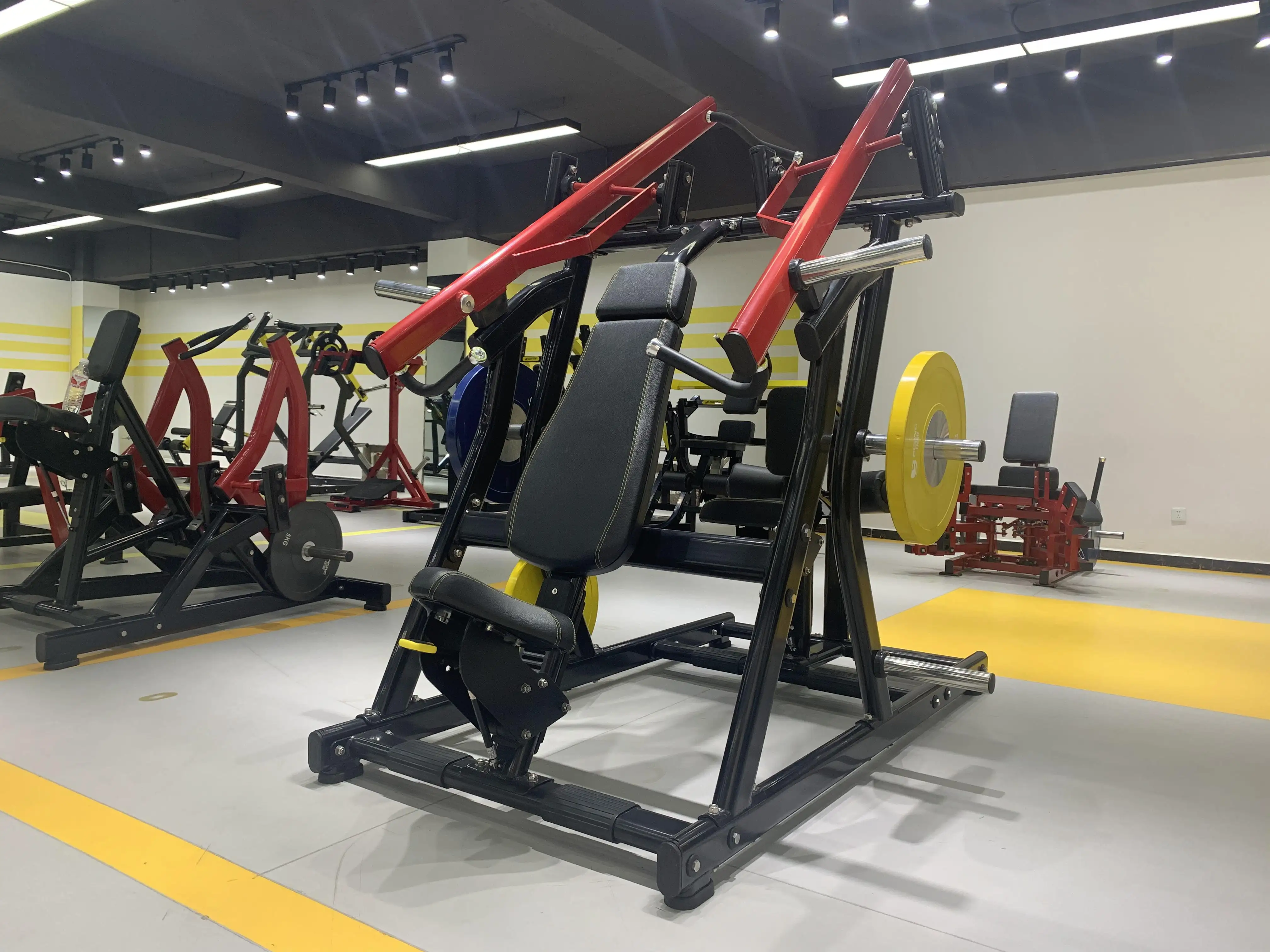 Yüksek kaliteli spor spor Fitness ekipmanı makinesi süper eğim göğüs basın makinesi