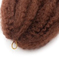 Tresses souples Marley Twist de 24 pouces Cheveux ombrés au crochet Cheveux synthétiques Marley tressés Cheveux afro Spring Twist