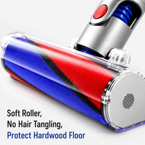 Vacuum Cleaner Floor Brush Replacement Head Compatible V7/V8/V10/V11/V15 Soft <b>Fluffy</b> Roller Brush Factory Wholesale OEM ODM - Product Image 3