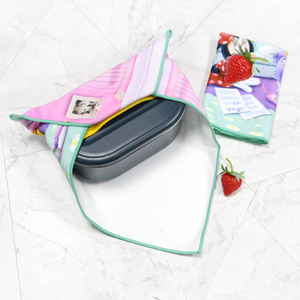 Sac de maquillage en tissu pour emballage d'<span class=keywords><strong>ordinateur</strong></span> pour tablette imprimé personnalisé Accessoires d'appareil photo durables Protection Serviettes d'emballage auto-adhésives - Product Image 4