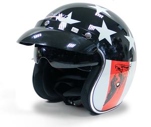 קסדת חצי פנים וינטג' רטרו אוניברסלית לכל עונות השנה, ניידת, איכותית, עשויה ABS, לרכיבה כפולה, דגם 2026 - Product Image 5