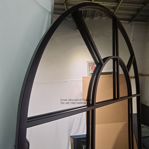 <span class=keywords><strong>Espejo</strong></span> de Estilo <span class=keywords><strong>vintage</strong></span> para decoración del hogar, marco de metal grande para <span class=keywords><strong>ventana</strong></span> y suelo, de longitud completa - Product Image 4