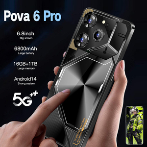 Điện thoại <span class=keywords><strong>Android</strong></span> Pova 6 Pro đã mở khóa, camera 108MP, pin 6800mAh, hai <span class=keywords><strong>SIM</strong></span>, 5G - Product Image 5