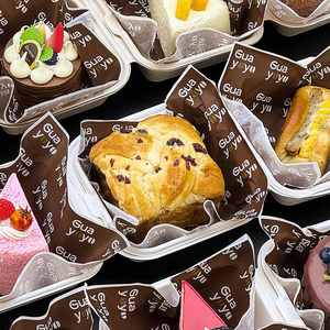 Papier d'emballage pour sandwichs et hamburgers, biodégradable, écologique, jetable, recyclable, de qualité alimentaire, imperméable, résistant à la graisse, avec logo - Product Image 3