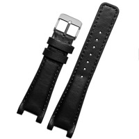 Compatible avec les montres GC Watch YA1332, 1333, 1335 de la série GC Gucci, montre en cuir véritable à rainures avec accessoires pour hommes et femmes