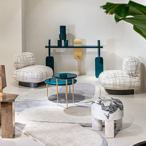 <span class=keywords><strong>Fauteuil</strong></span> simple en tissu de style nordique moderne, <span class=keywords><strong>fauteuil</strong></span> d'appoint rembourré avec pieds en métal pour le salon - Product Image 1