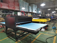 Nouvelle presse à chaud automatique J CY, machine de transfert thermique par sublimation, imprimante numérique pneumatique à plat pour vêtements, t-shirts, 100x120