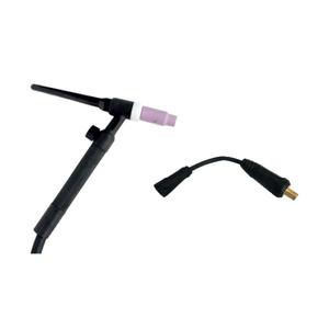 AWELCO - 96011 Stanley TIG <b>torch</b> 17V with adapter 35-50 - EAN 8004386960110 <b>WELDING</b> - Product Image 1