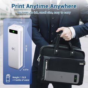 300DPI termiche portatile portatile stampante Phomemo M835 Mini termica per il telefono cellulare, <span class=keywords><strong>piccola</strong></span> stampante portatile, viaggi di affari - Product Image 3