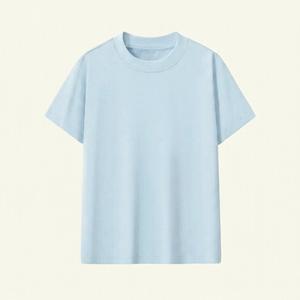 Camiseta Oversize para Mujer, Camiseta Lisa de Algodón Premium, Camiseta Casual de Verano, Camiseta de Color Sólido, Camiseta Básica Holgada para Mujer - Product Image 1