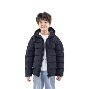 Vente en gros de vestes gonflées résistantes à l'eau de qualité supérieure vêtements d'extérieur pour hommes veste grande taille à capuche détachable pour hommes - Product Image 4