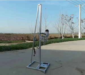 Máy khoan nước điện <span class=keywords><strong>mini</strong></span> Máy khoan lỗ khoan cầm tay sâu 60m với công cụ khoan lõi cho các mỏ nhỏ - Product Image 6