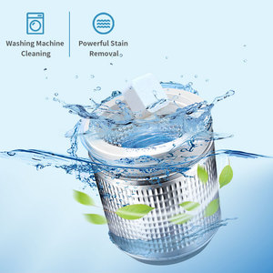 Tablettes nettoyantes écologiques jetables pour lave-linge, 30-50% d'ingrédients pour l'élimination des poils d'<span class=keywords><strong>animaux</strong></span>, du calcaire et des odeurs - Product Image 3