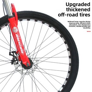 Vélo de montagne à double amortisseur, <span class=keywords><strong>cadre</strong></span> en alliage d'aluminium à vitesse variable, 21-24 vitesses, pour adultes, hommes et femmes, Soft Tail <span class=keywords><strong>26</strong></span> <span class=keywords><strong>pouces</strong></span> - Product Image 3