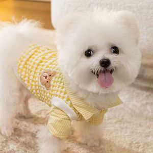 Vêtements d'hiver mignons pour chiots de petite taille, <span class=keywords><strong>pull</strong></span> en polaire chaud et confortable pour chien pour l'été et le printemps - Product Image 5