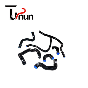 Kits de manguera de radiador de silicona negra de buena calidad 6 uds para <span class=keywords><strong>BMW</strong></span> <span class=keywords><strong>E30</strong></span> M20 325 325i 6cy 1988-1993 - Product Image 4