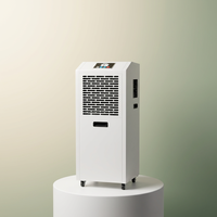 Nouveau déshumidificateur industriel électrique OEM 138L avec compresseur Hitachi 1680W, déshumidification automatique, économe en énergie