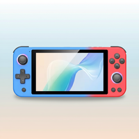 Konsol Game Retro Portabel Baru S20, Layar IPS 5 Inci, Sistem Linux, untuk PSP