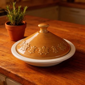 Set di Pentole in Ceramica Ecologiche HARVIT con Padella e Tajine, 2 Pezzi per Fornelli a Gas e a Induzione - Product Image 4