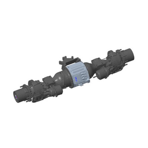 Système d'essieu motrice pour véhicule lourd Brogen New 60KW à moteur synchrone à aimants 380V, groupe motopropulseur EV à axes parallèles 115KW - Product Image 3