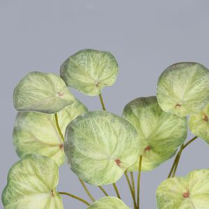 Bouquet de feuilles artificielles en miroir Dream Castle, feuillage en soie plastique pour décoration intérieure, hôtel, maison d'hôtes, ameublement doux - Product Image 2
