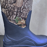Bottes de jardinage en caoutchouc isolées et durables pour hommes, design personnalisable, imperméables, recyclables, en néoprène, bottes imperméables pour la boue, bottes de chasse