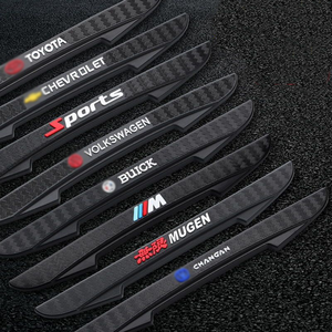 <span class=keywords><strong>Protector</strong></span> de <span class=keywords><strong>Puerta</strong></span> <span class=keywords><strong>Lateral</strong></span> para Auto, 4 Piezas, con Logotipo Personalizado, Tira Decorativa, Adhesivo Anticolisión, Protección Contra Rayones - Product Image 4