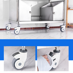 Chariot de traitement de chariot médical d'acier inoxydable d'urgence d'hôpital de vente chaude de nouveau style - Product Image 2