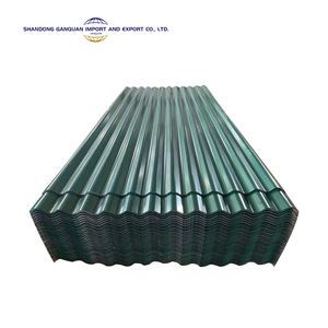 JIS ASTM-hojas de acero galvanizado prepintadas para techo, <span class=keywords><strong>trapezoidal</strong></span> recubierta de Zinc, lámina de Metal corrugado blanco y negro, <span class=keywords><strong>precio</strong></span> - Product Image 2