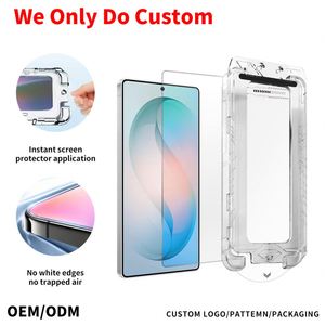 Protection d'écran OEM personnalisée AR pour Samsung S26 Ultra, protection d'écran anti-reflet en verre trempé avec outil d'alignement automatique - Product Image 1