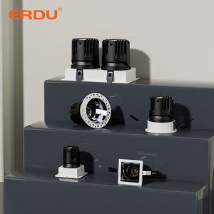 Spots encastrés réglables ERDU 5W anti-éblouissement, spots LED sans cadre - Product Image 5