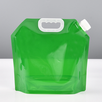 Sacs à eau pliables transparents, grande capacité, pratiques, pour l'extérieur, sacs à eau en vrac, sacs à bière, voyage, randonnée, camping