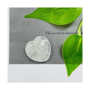 <span class=keywords><strong>Pierre</strong></span> précieuse naturelle en agate de guérison en forme de cœur gonflé en aventurine verte HY, <span class=keywords><strong>pierre</strong></span> de reiki pour soulager l'anxiété - Product Image 6