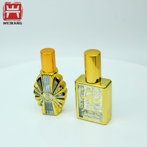 Envase Recargable para <span class=keywords><strong>Aceites</strong></span> Esenciales, Diseño Vintage Antiguo para Viajes, Botella de Perfume de Vidrio Estilo Medio Oriente - Product Image 3