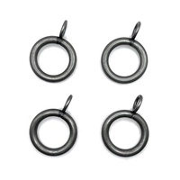 Anneau de boucle de rideau durable en gros avec oeillet appliquer l'anneau de cintre de rideau en métal 38MM pour la tringle à rideau