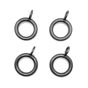 All'ingrosso anello di tenda resistente con occhiello in metallo 38MM anello appendiabiti per tenda per asta di tenda - Product Image 4