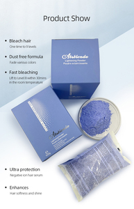 Poudre professionnelle d'éclaircissement de <span class=keywords><strong>cheveux</strong></span> de décoloration de couleur de <span class=keywords><strong>cheveux</strong></span> de haute performance non irritation 500g - Product Image 6