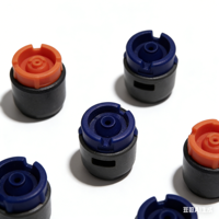 6. Insert de buse de pulvérisation en plastique, jet droit 65 °   80 ° pour l'équipement de production de cartes de circuits imprimés