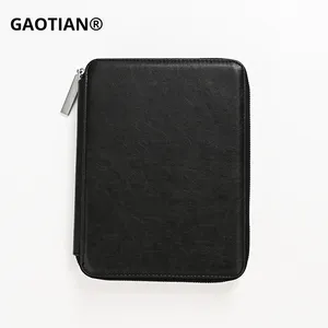 Quaderno A5 in PU con Cerniera, Cartella Portadocumenti Multifunzionale Personalizzabile per Manager, Nuovo Modello con Ampia Capacità e Tasche Interne - Product Image 6