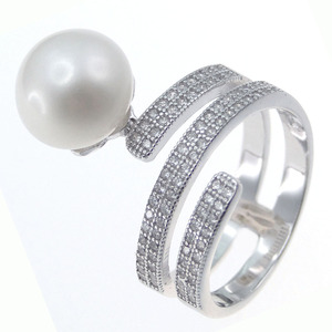 925 Silver Jewelry <strong>Ring</strong> Band Pearl Jewelry Wholesale <strong>Different</strong> <strong>Types</strong> <strong>of</strong> Freshwater Pearls Unique Designs Jewellery Factory - Product Image 3