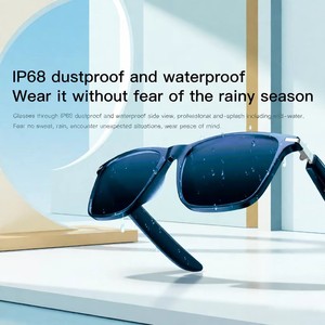 Lunettes de soleil intelligentes pour sports de plein air avec suppression du bruit anti-lumière bleue 5.4, appels mains libres et lecteur de musique - Product Image 4