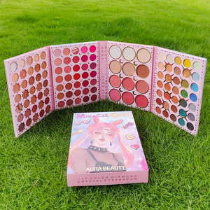 Bán buôn mỹ phẩm trang điểm hot, bảng phấn trang điểm và bảng phấn mắt tùy chỉnh sắc tố cao, Paletas De Maquillaje - Product Image 1