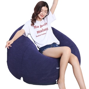 Top qualité doux troupeau maison ou extérieur utilisation <span class=keywords><strong>paresseux</strong></span> gars gonflable air rempli maison canapé gonflable canapé bon prix en gros - Product Image 1